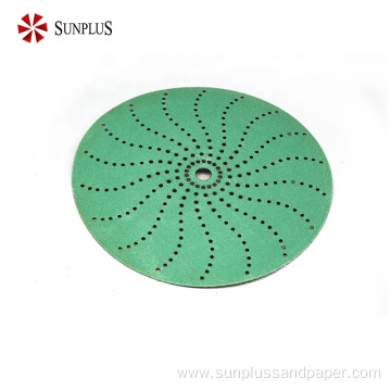 Hook And Loop Green Film Sandpaper Discs